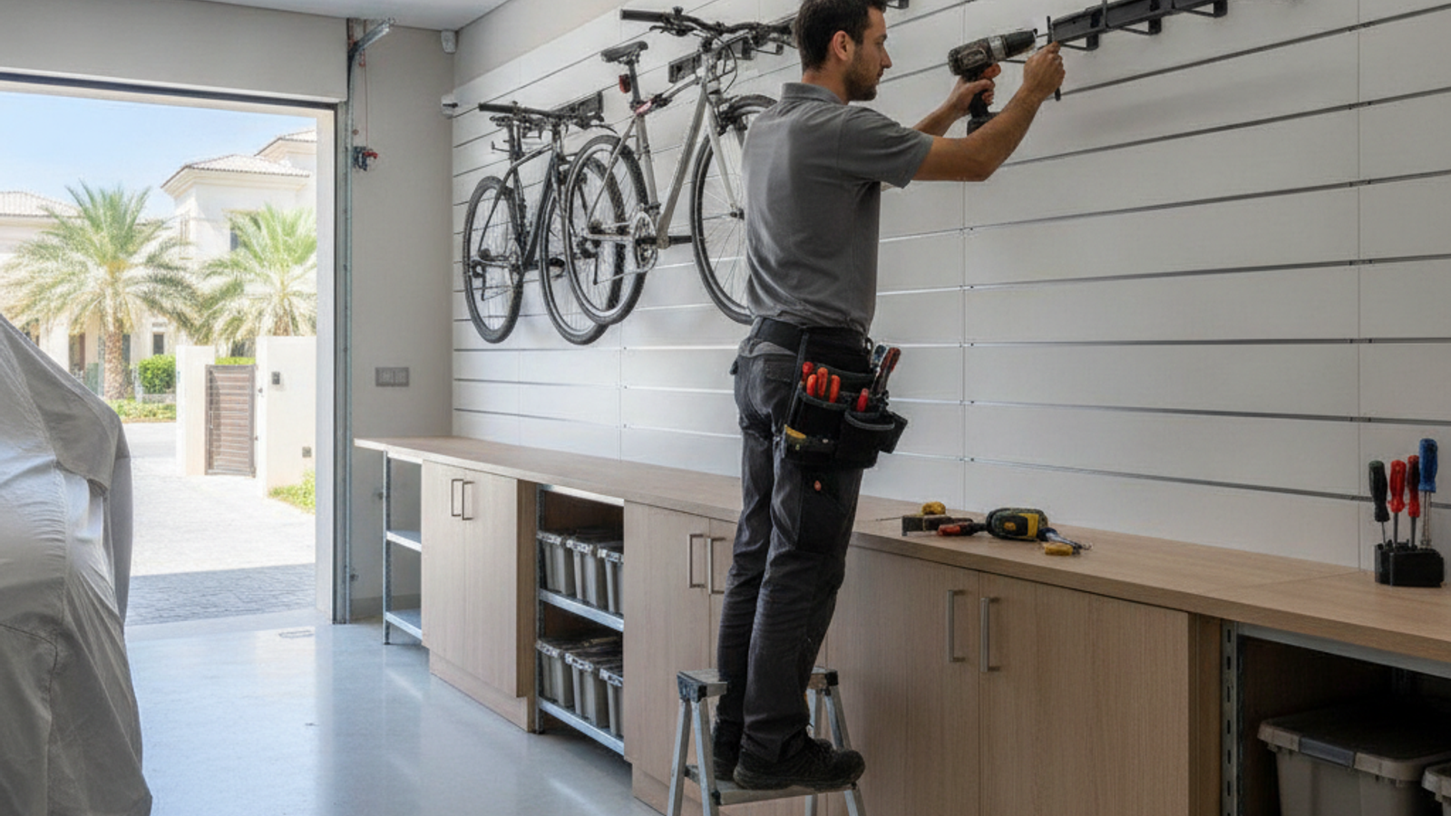 Garage Storage Setup in Dubai