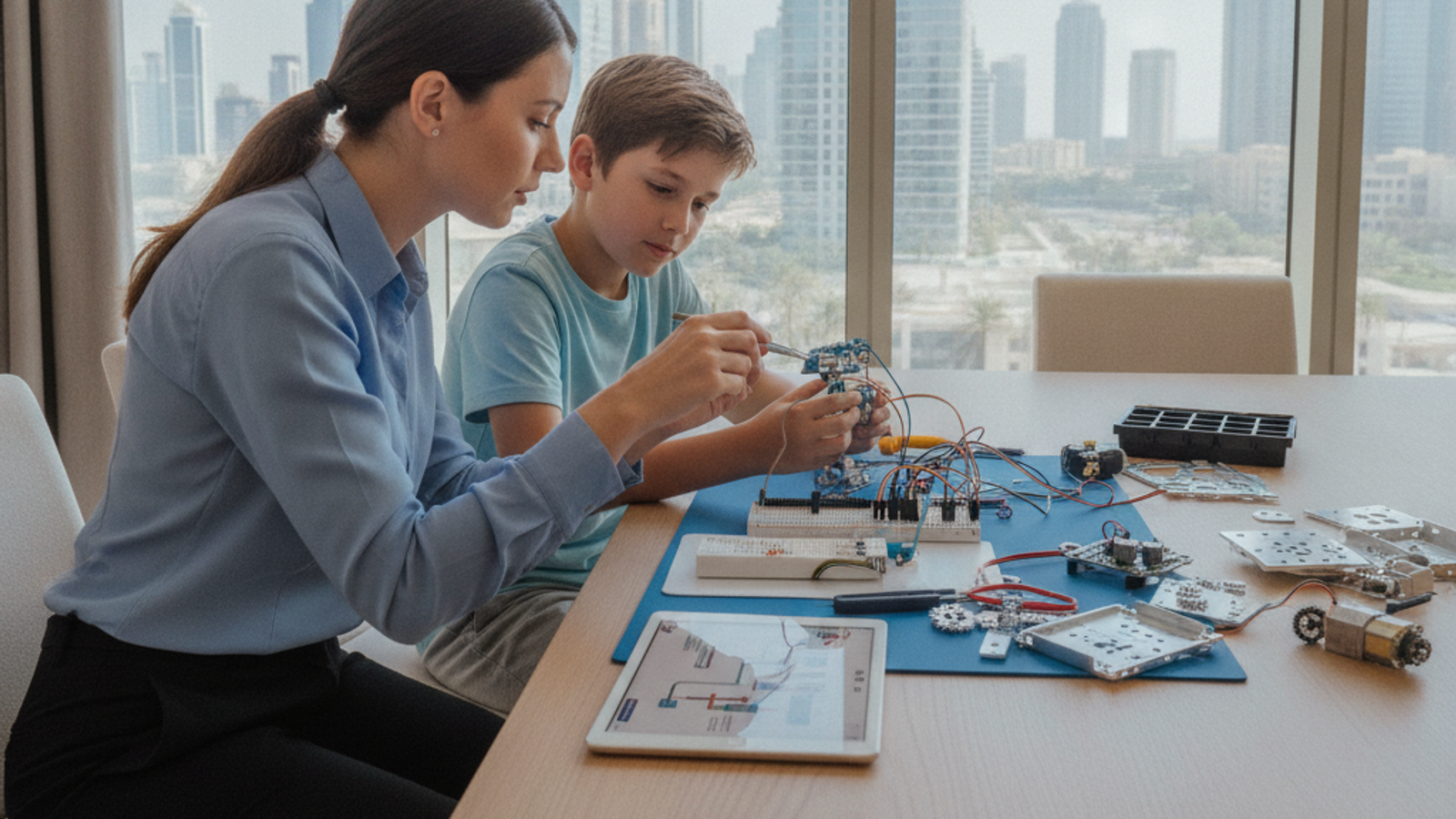 Robotics Lessons in Dubai